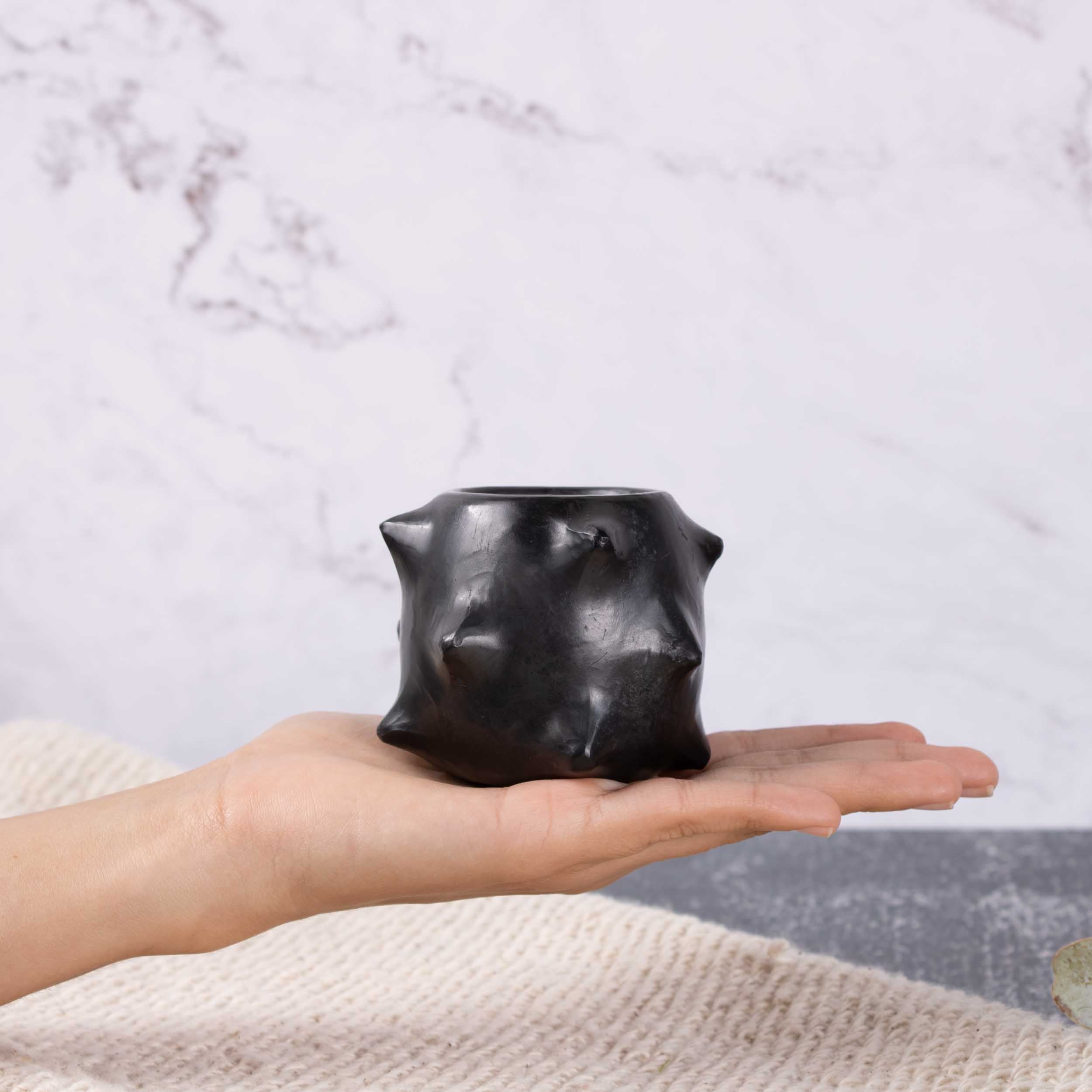 Pochote Barro Negro, Black Clay, Shot Glass