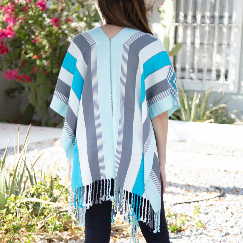 Oxchuc Lines and Rhombus Poncho