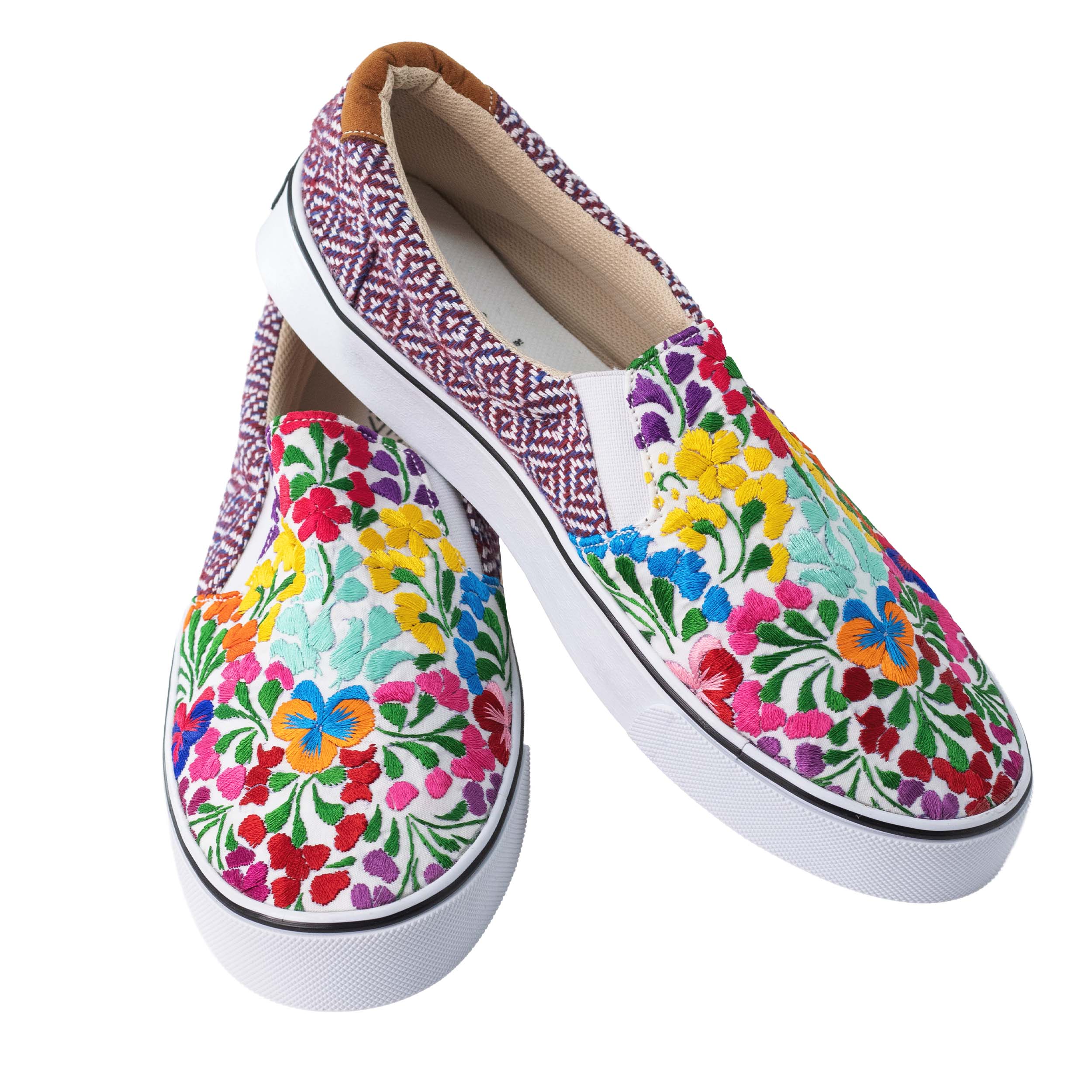 Fiesta San Antonino Floral Embroidered Sneakers