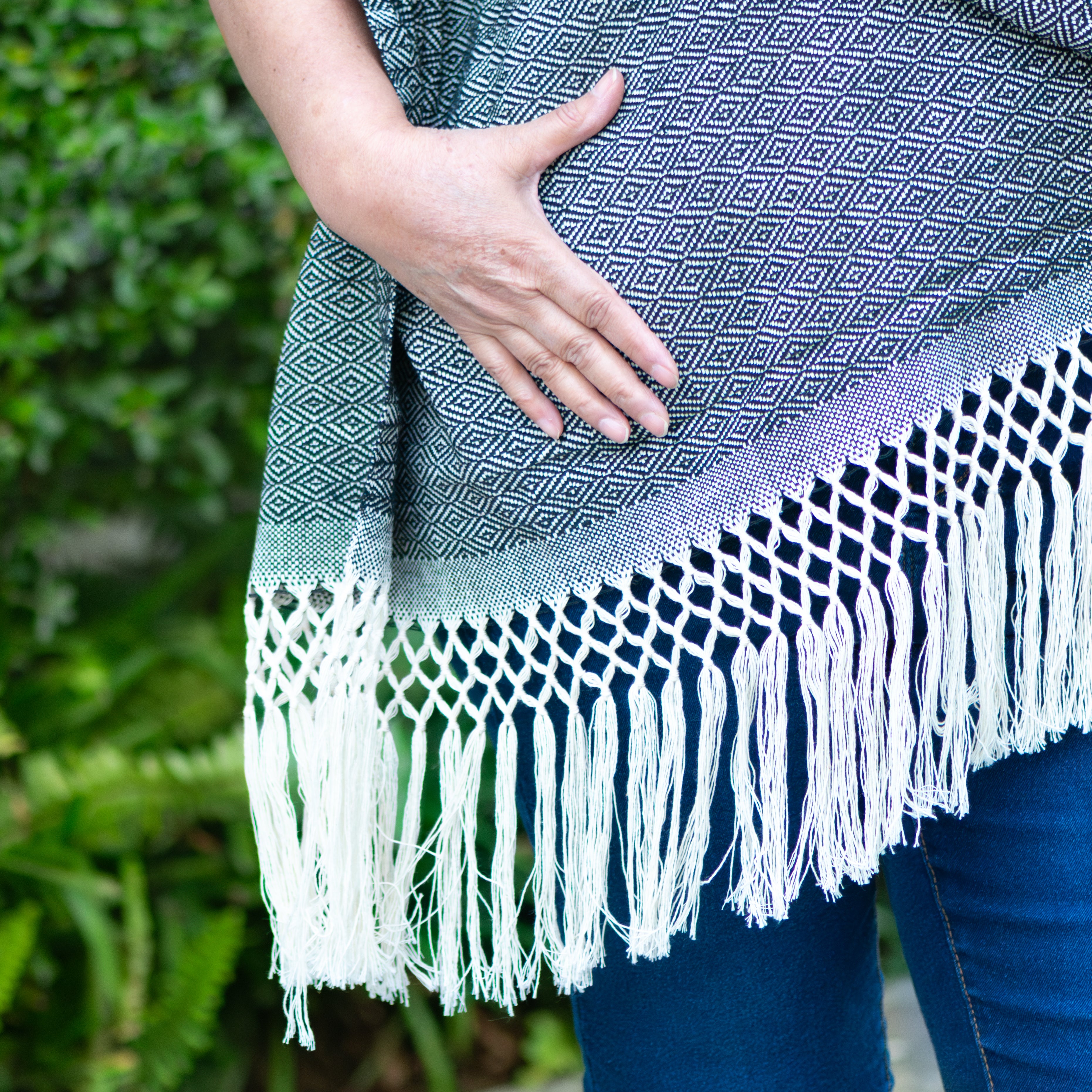 Pedal Loom Telar Woven Cozy Rebozos