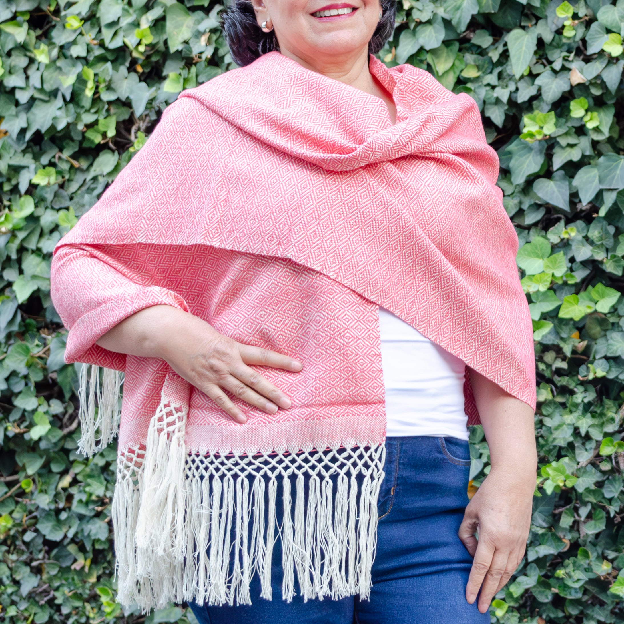 Pedal Loom Telar Woven Cozy Rebozos