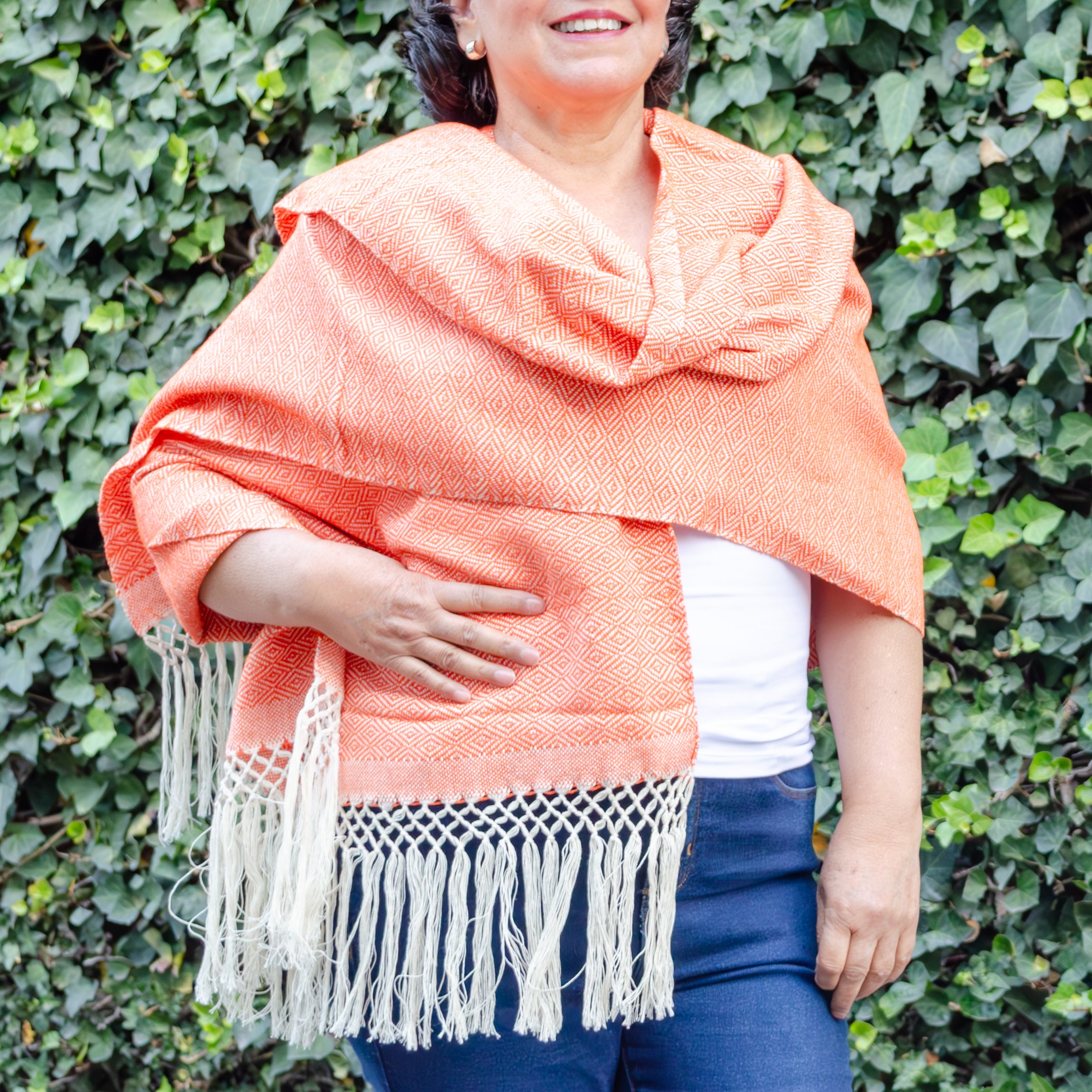 Pedal Loom Telar Woven Cozy Rebozos