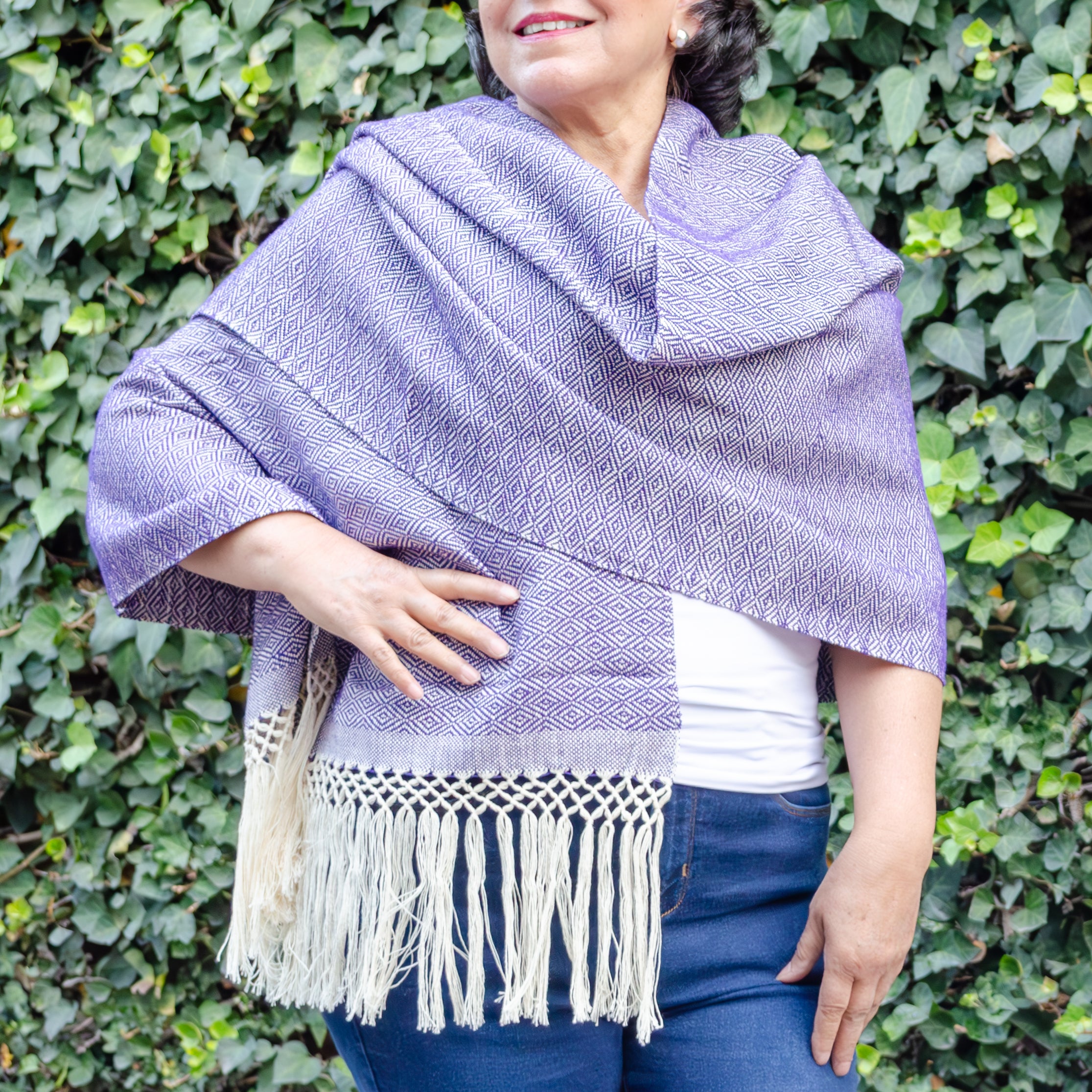 Pedal Loom Telar Woven Cozy Rebozos