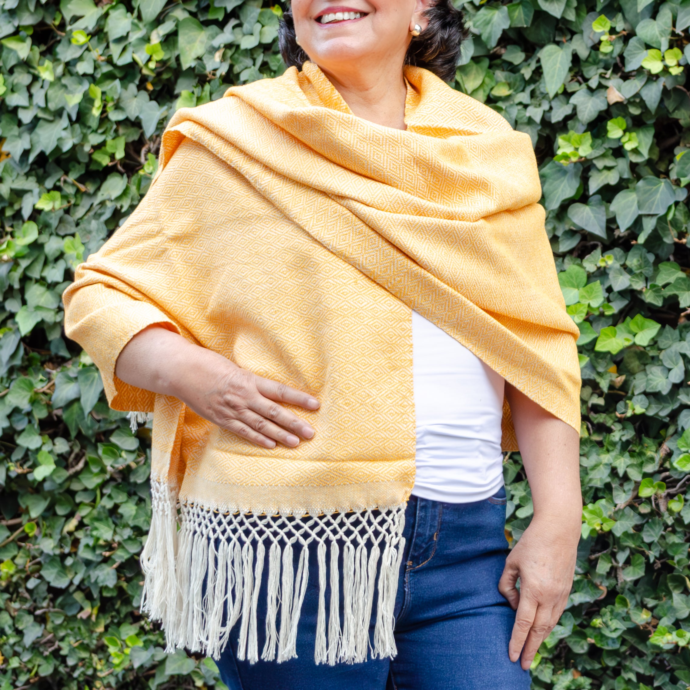 Pedal Loom Telar Woven Cozy Rebozos