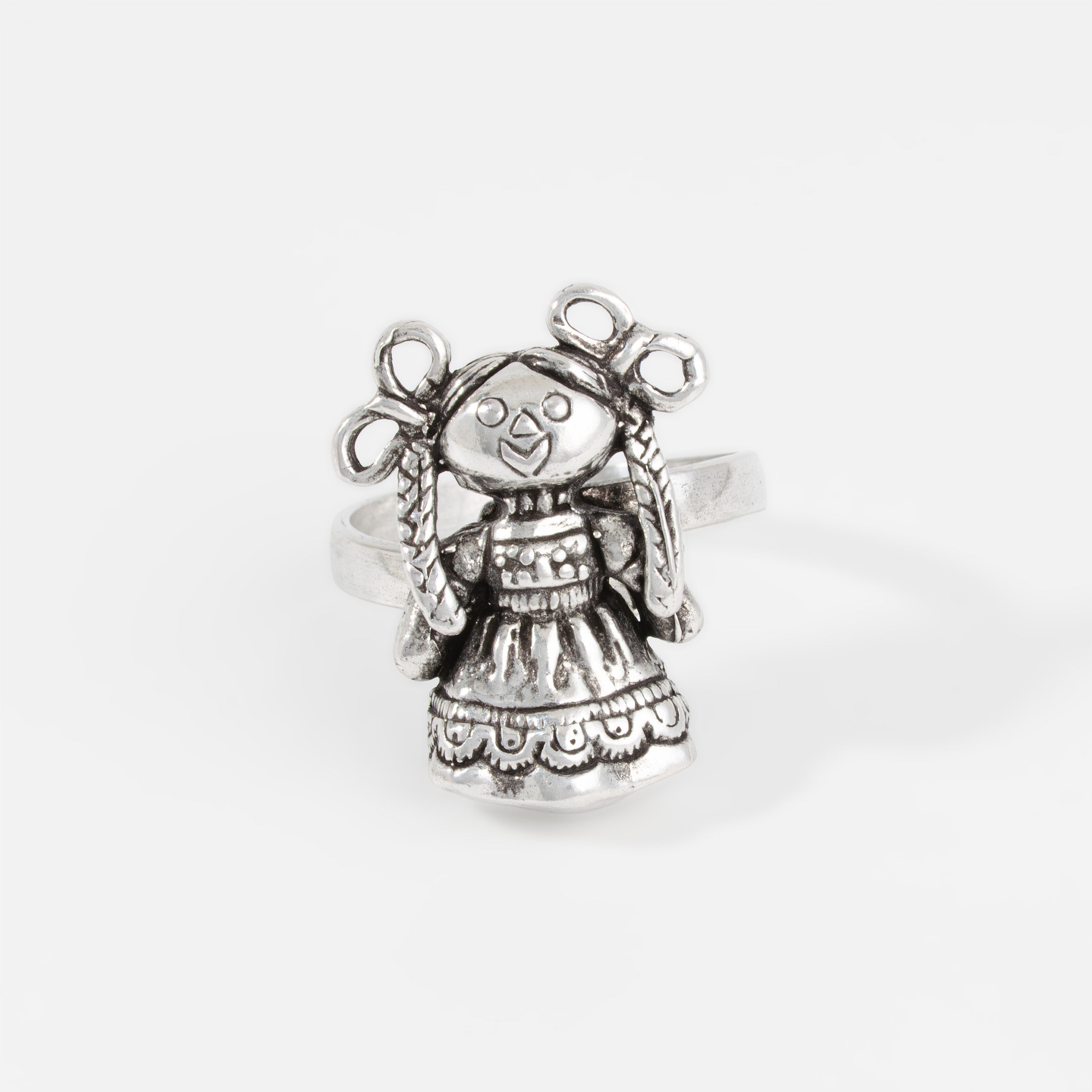 Sterling Silver Lele Doll Ring