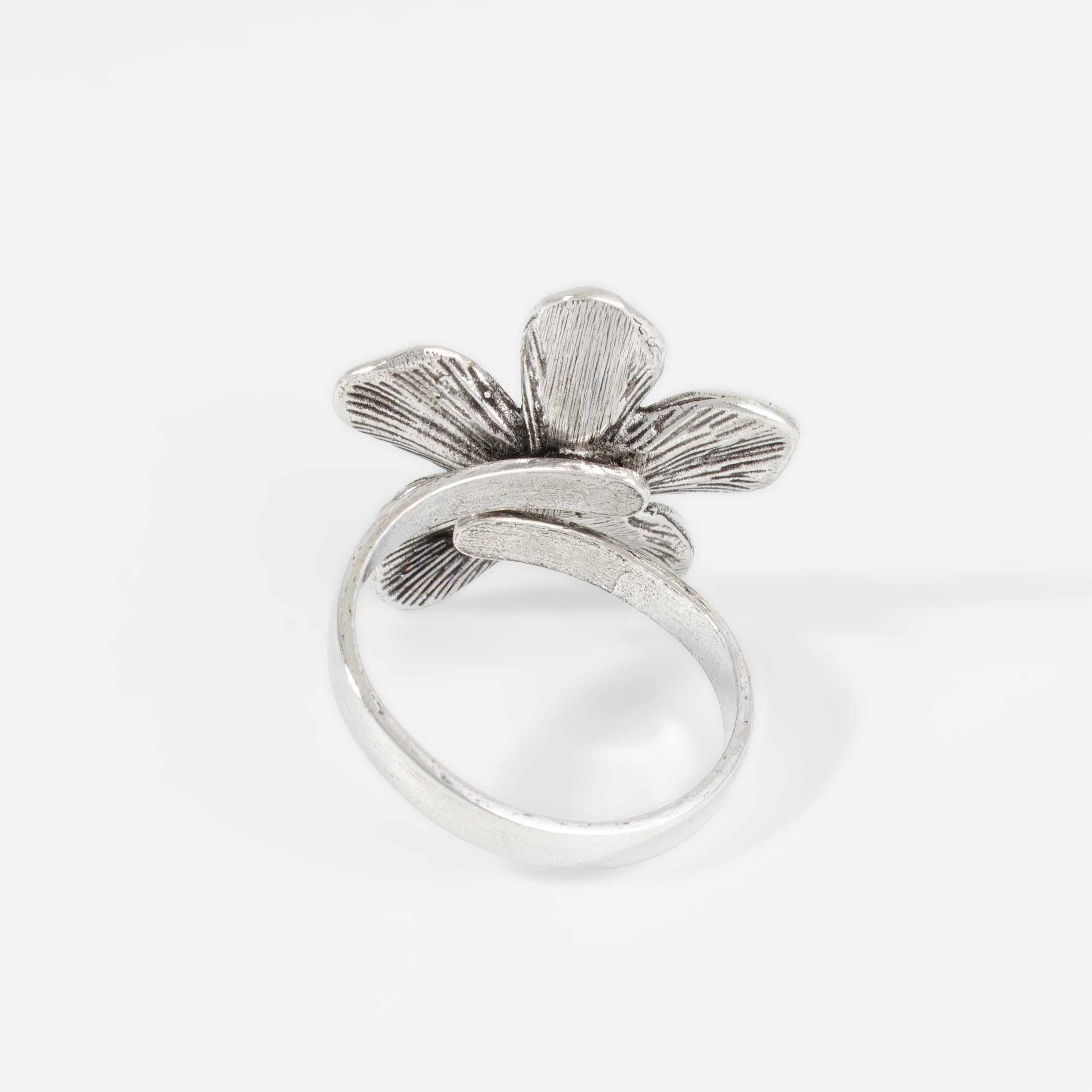 Sterling Silver La Flor Ring