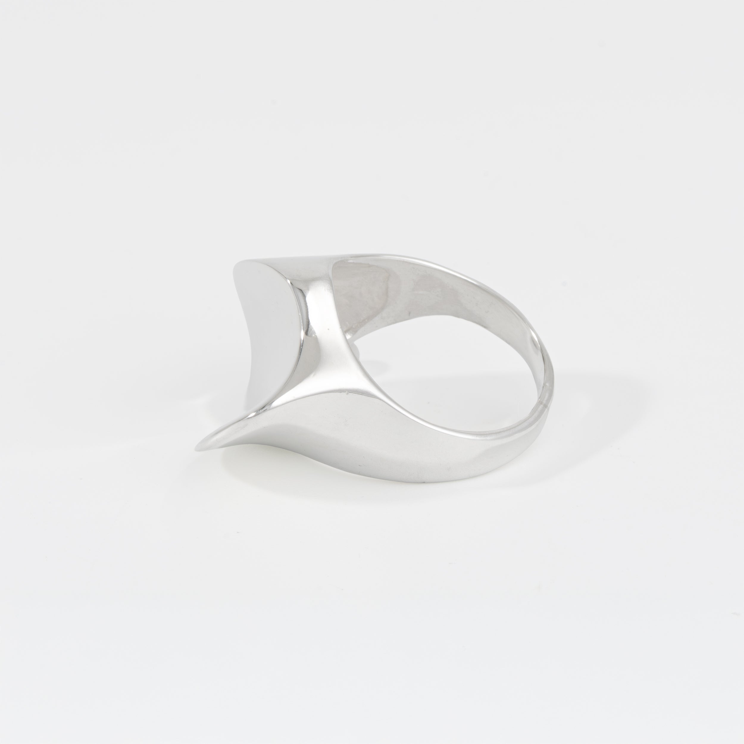 Sterling Silver Ripple Ring