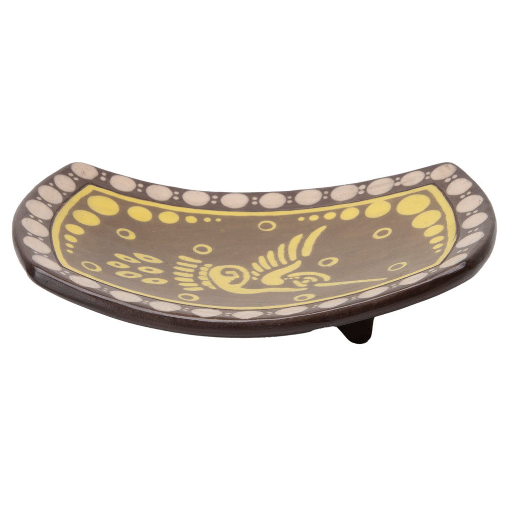 Zinapécuaro Rectangular Ceramic Trinket Dish