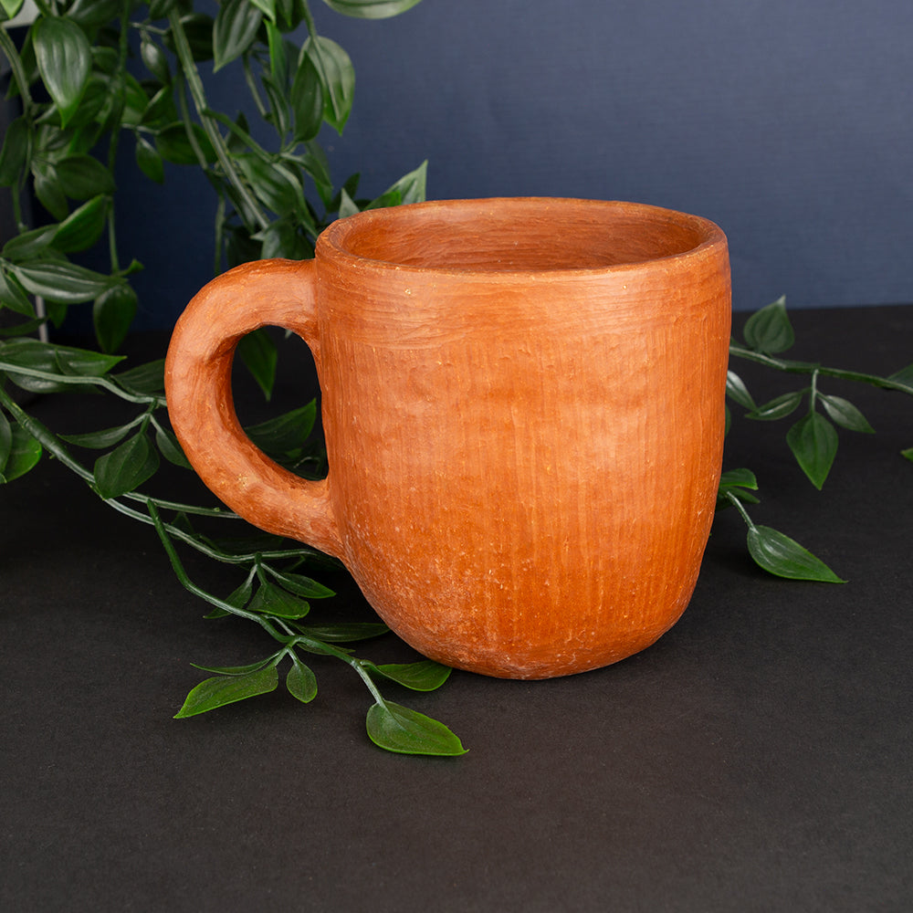 Red Clay Terracotta Mug