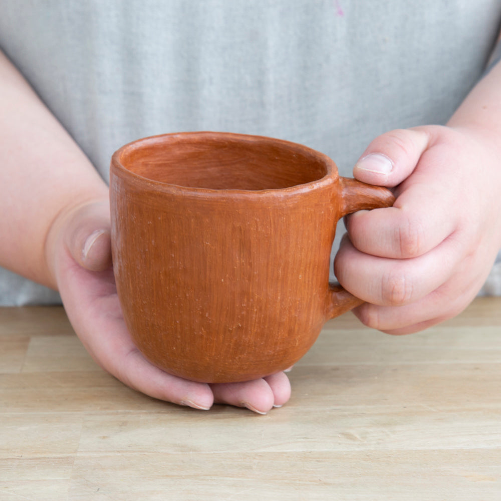 Red Clay Terracotta Mug