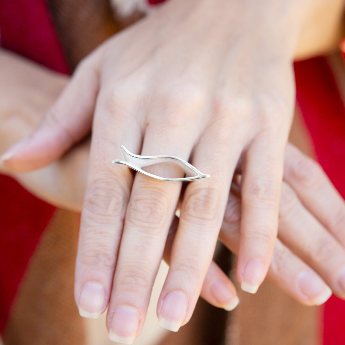 Sterling Silver Onditas Ring | Lolo Mexican Mercadito