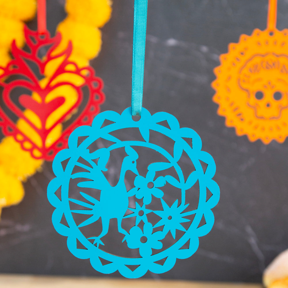 "Papel Picado" Hanging Ornament