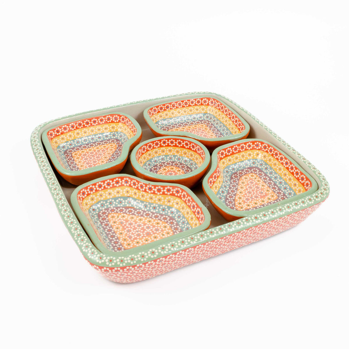 Capula Modular 6-Piece Serving Set | Lolo Mexican Mercadito