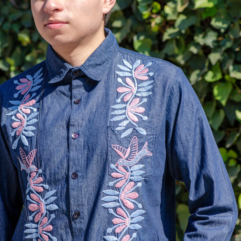 Carranza Button Up Denim Shirt