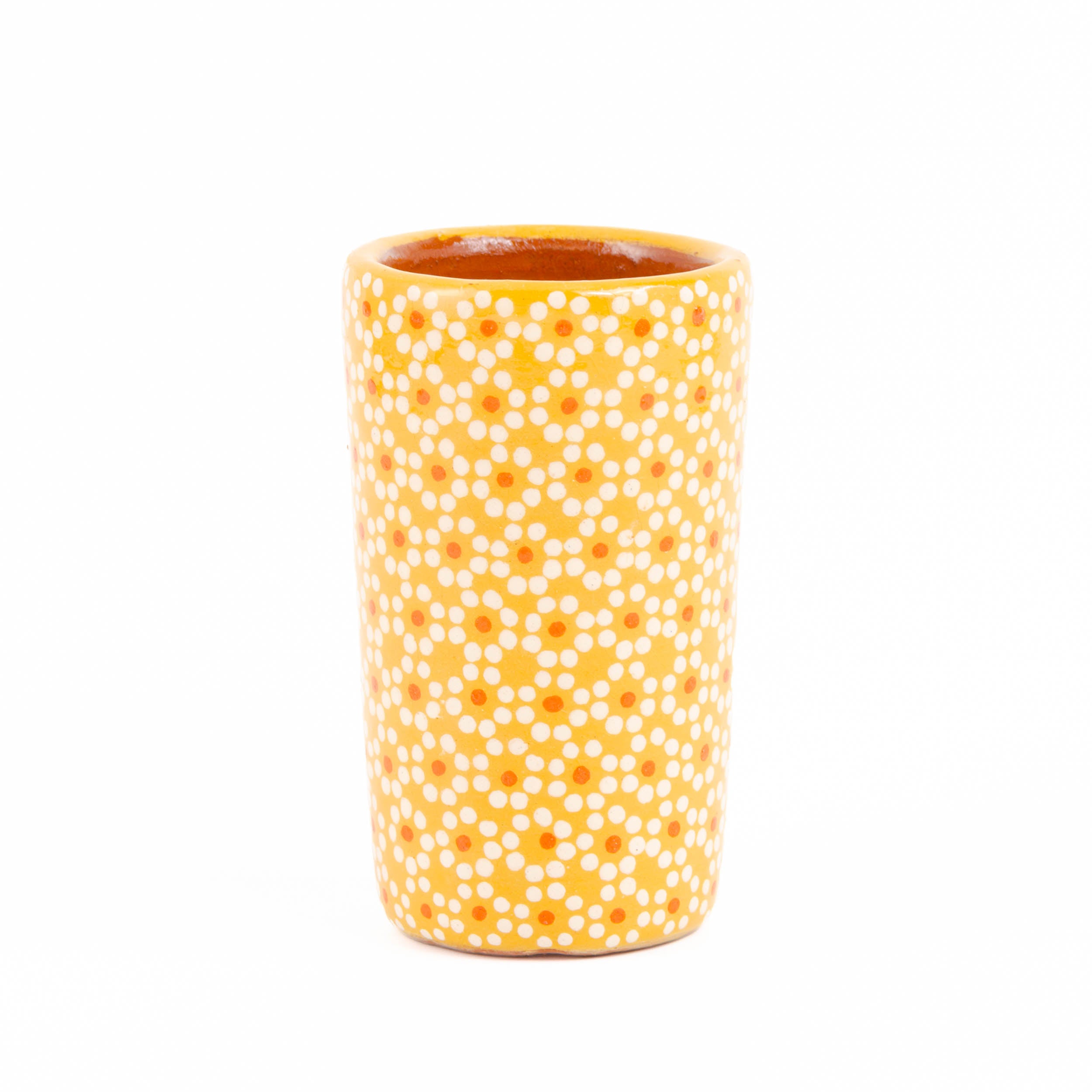 Capula Hand-Painted Clay Shot Glass