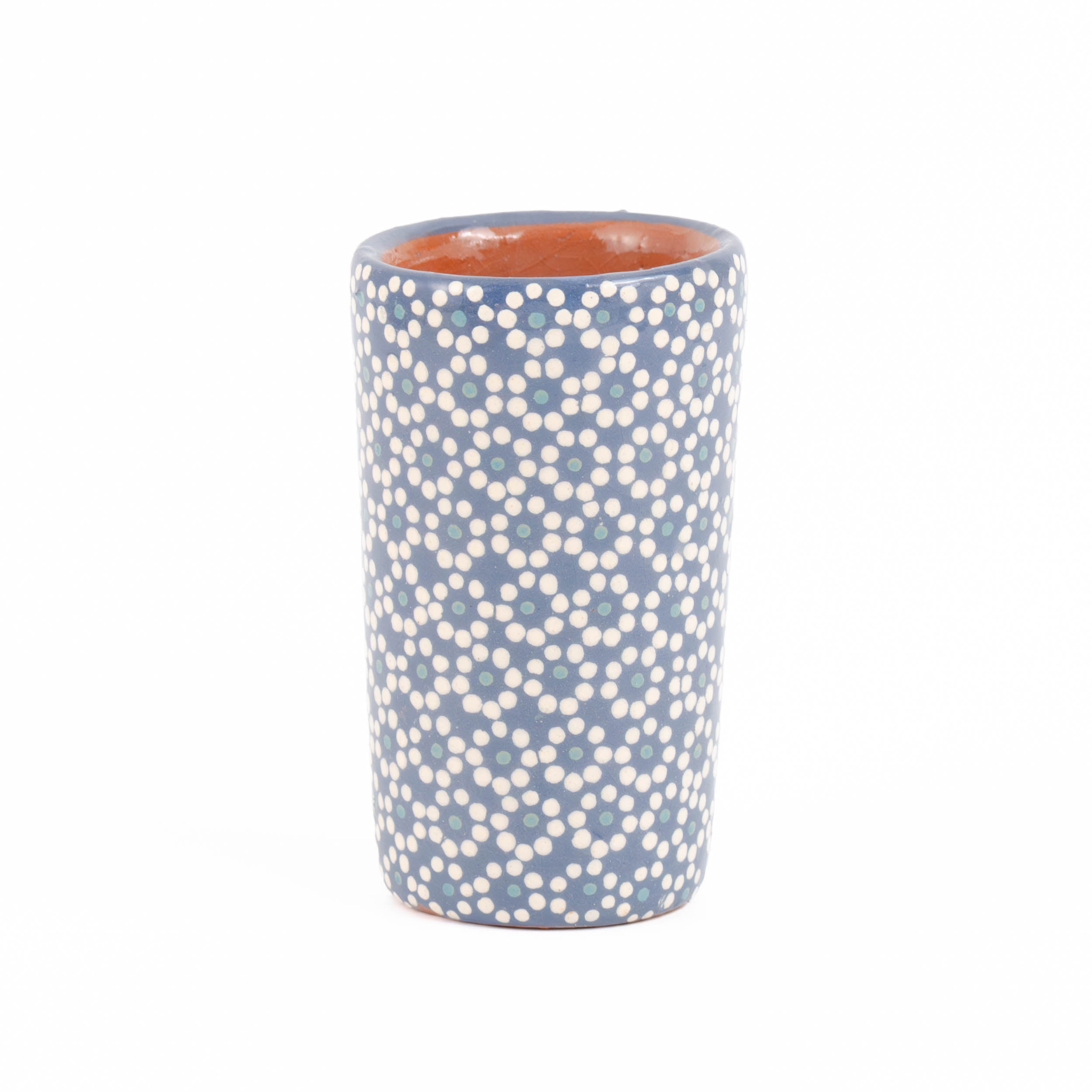 Capula Hand-Painted Clay Shot Glass