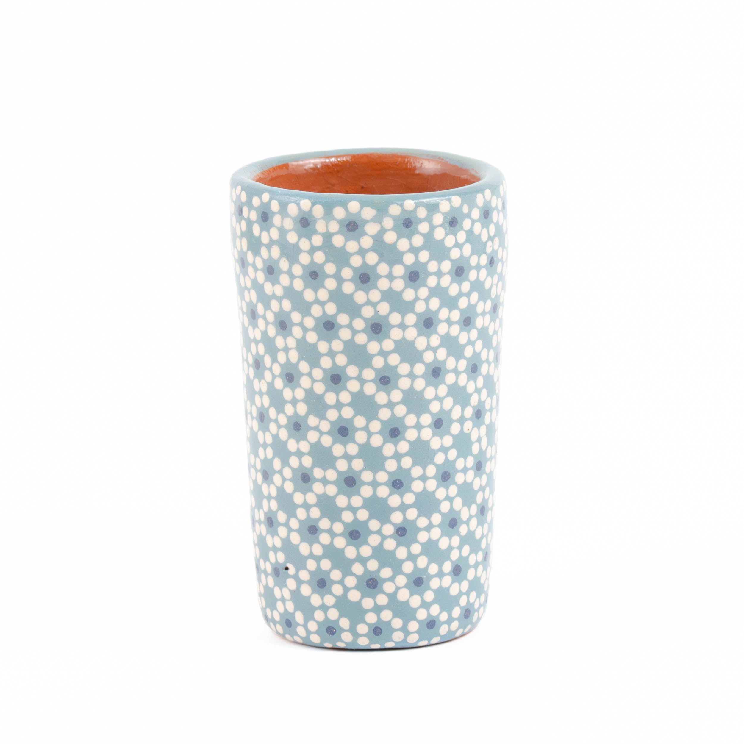 Capula Hand-Painted Clay Shot Glass