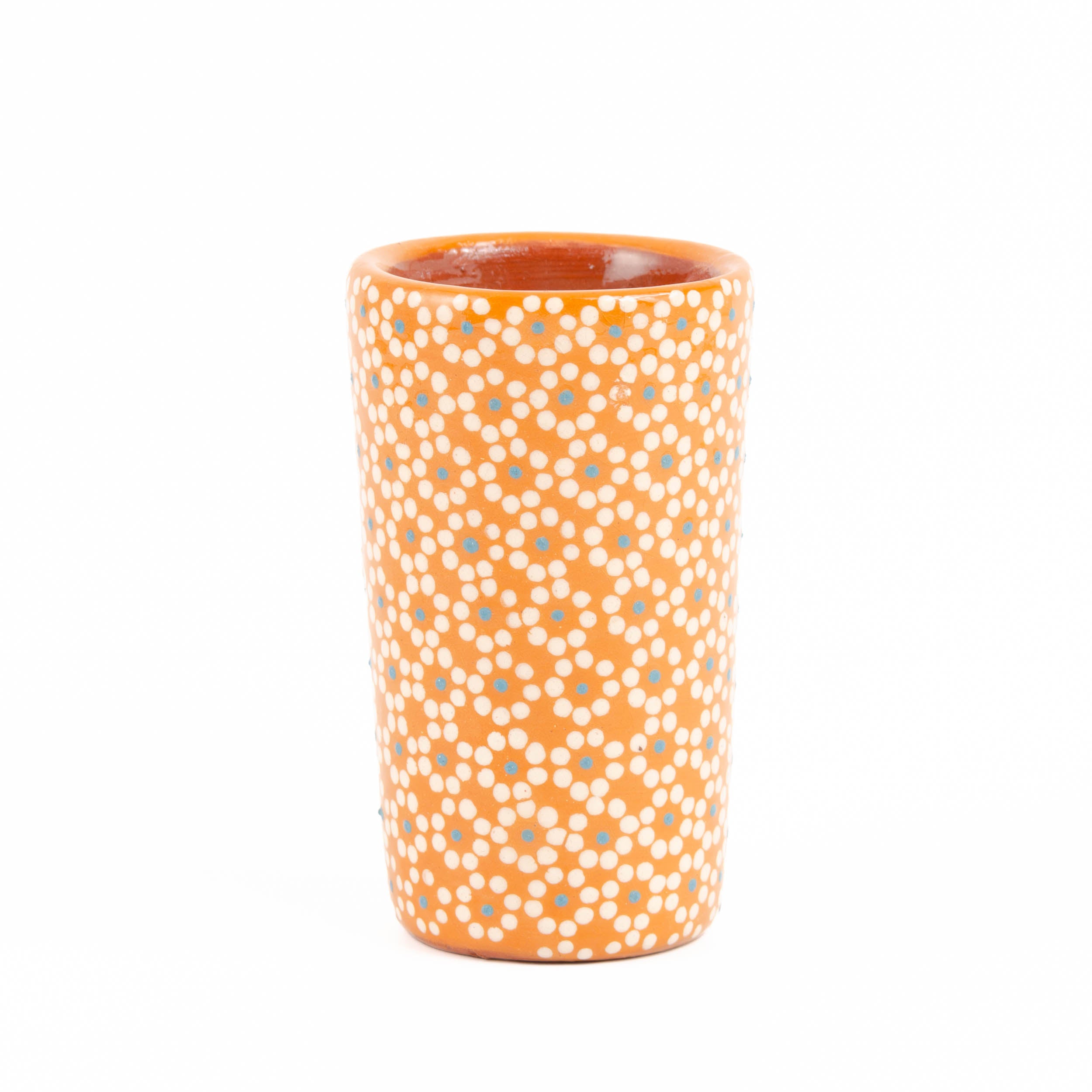 Capula Hand-Painted Clay Shot Glass