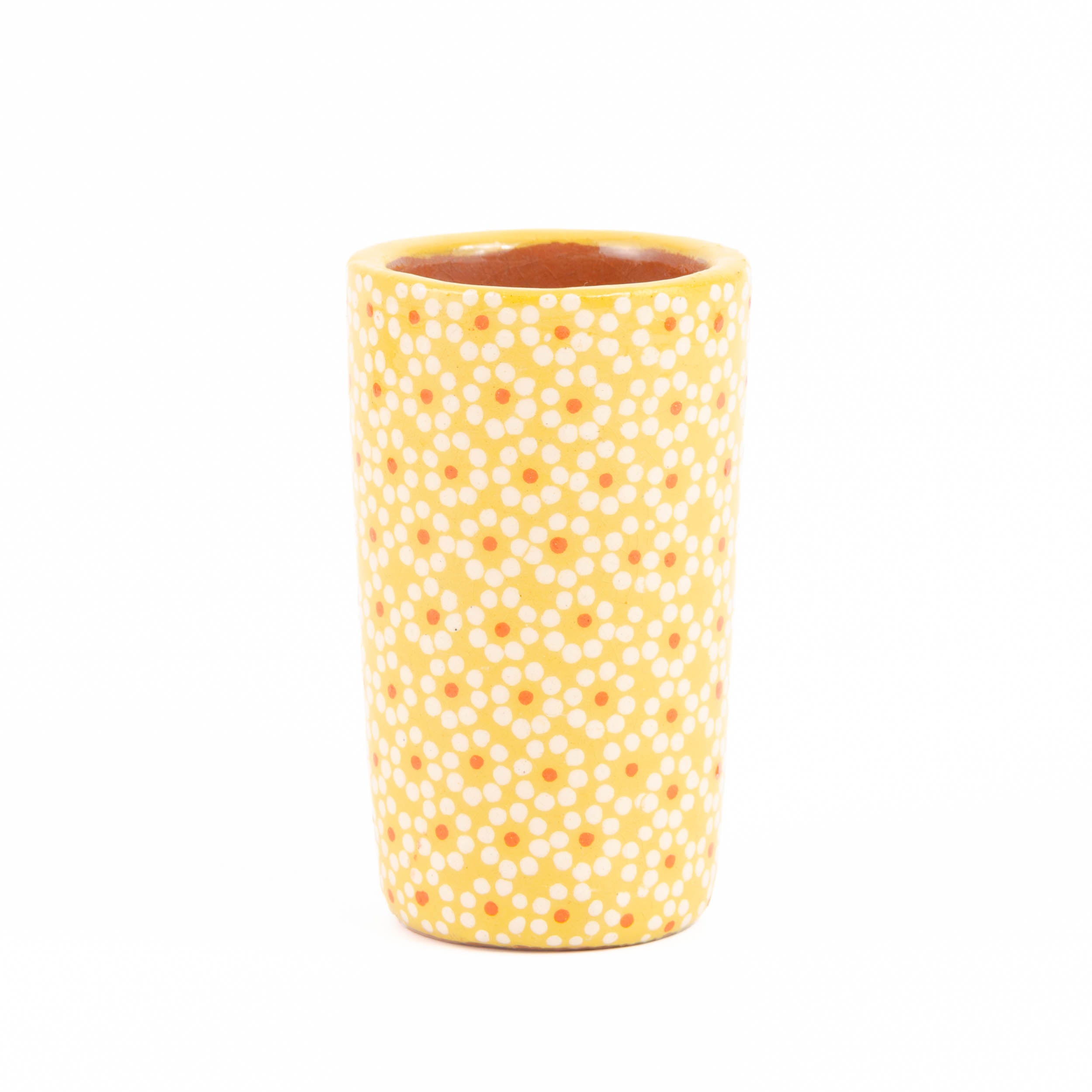 Capula Hand-Painted Clay Shot Glass