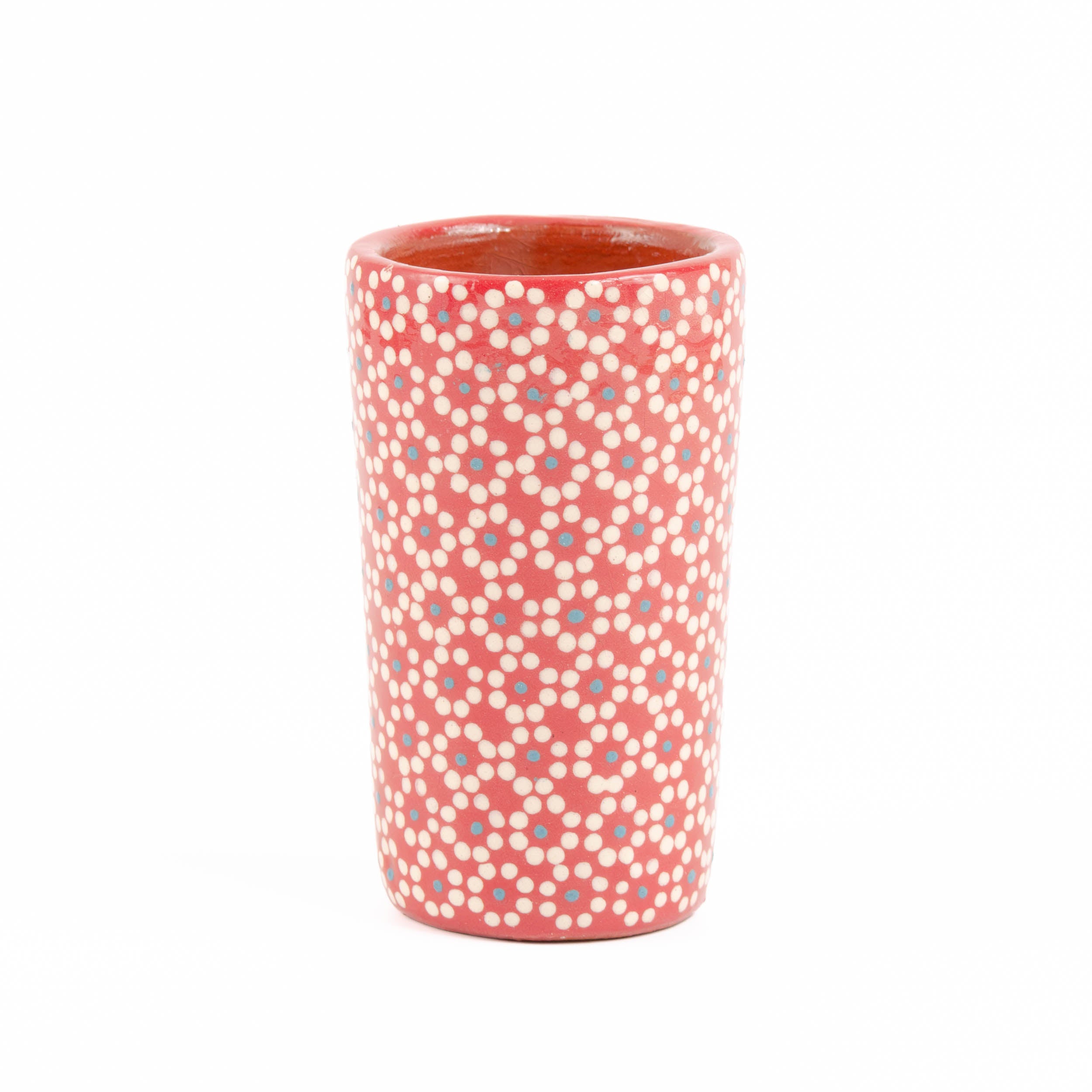 Capula Hand-Painted Clay Shot Glass