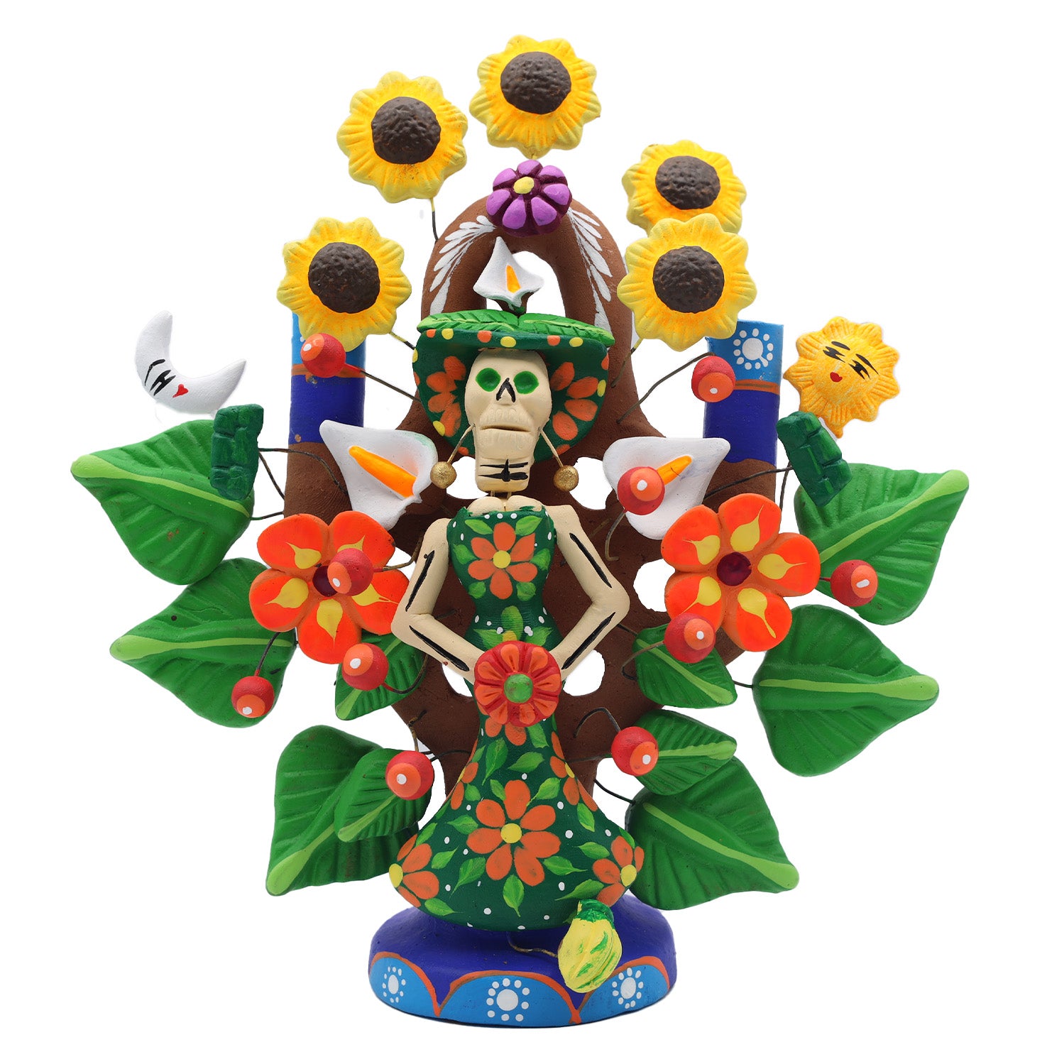 Day of the Dead Simply Catrina Tree of Life Sculpture