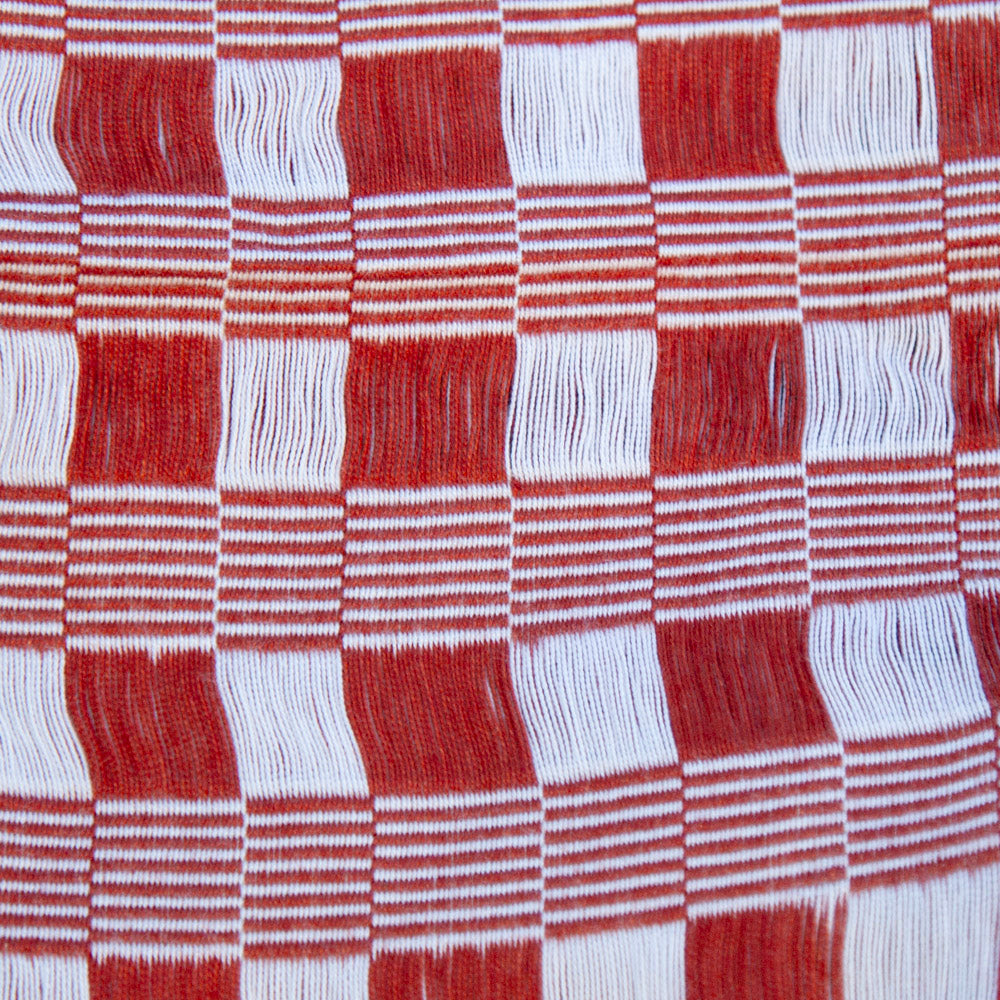 Oxchuc Tie Front Checkered Kimono