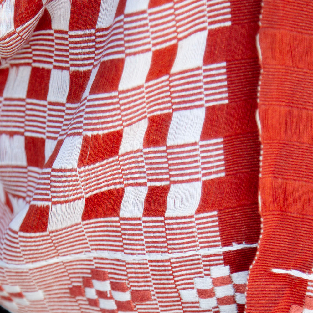 Oxchuc Tie Front Checkered Kimono