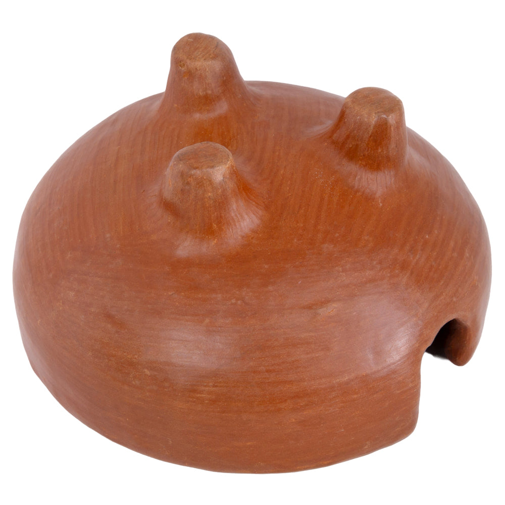 Barro Rojo Terracotta Salsa Bowl with Spoon