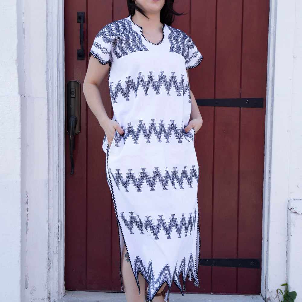 Colorado Amuzgo Huipil Long Dress