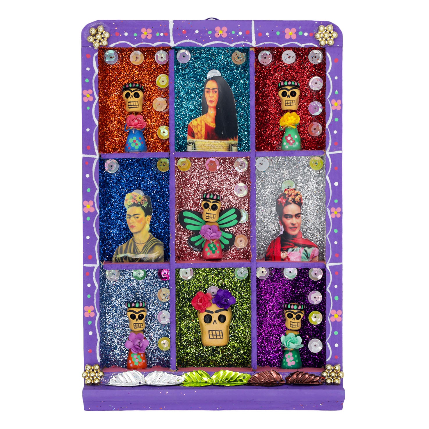 Frida Kahlo Day of the Dead Shadow Box
