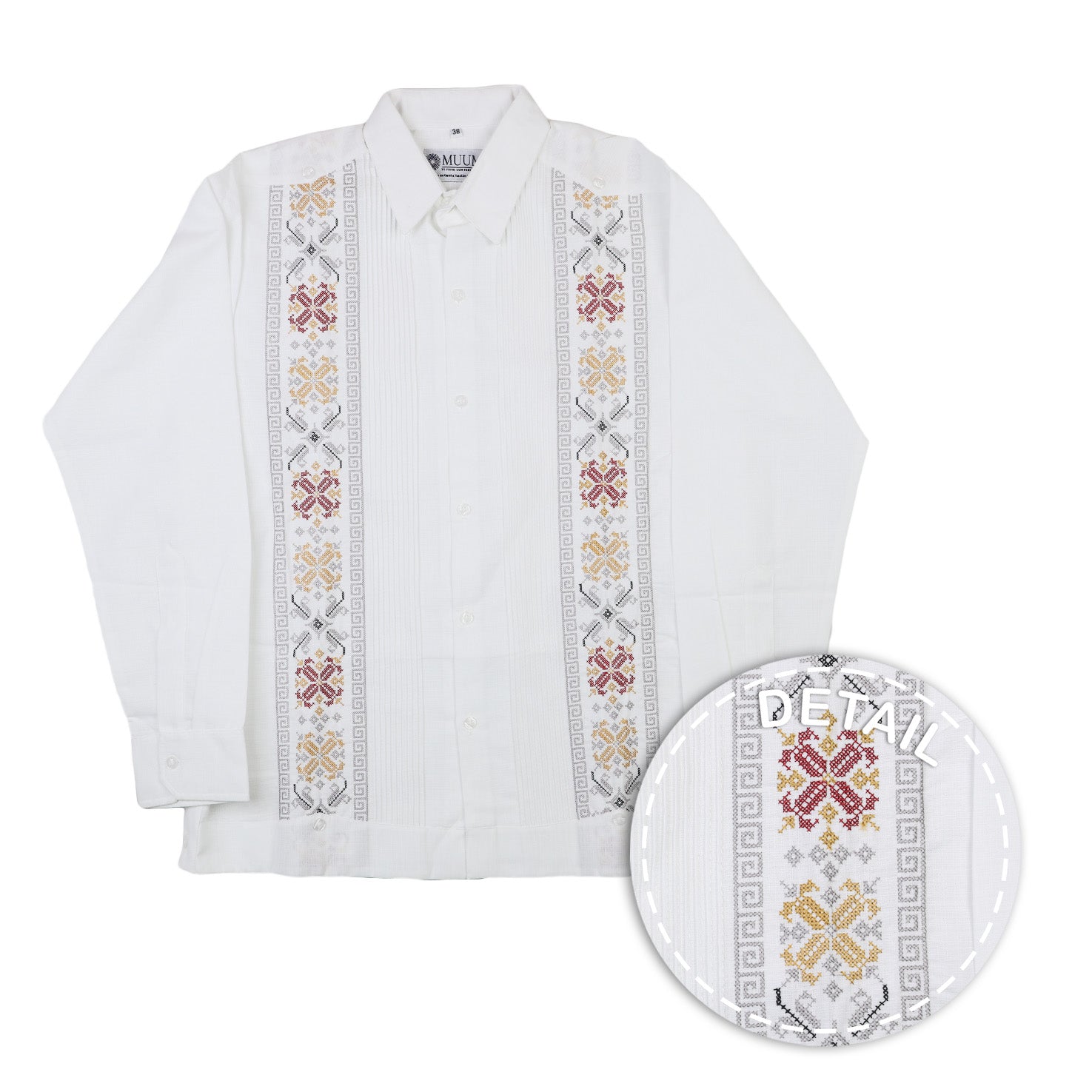 Mérida Embroidered Guayabera