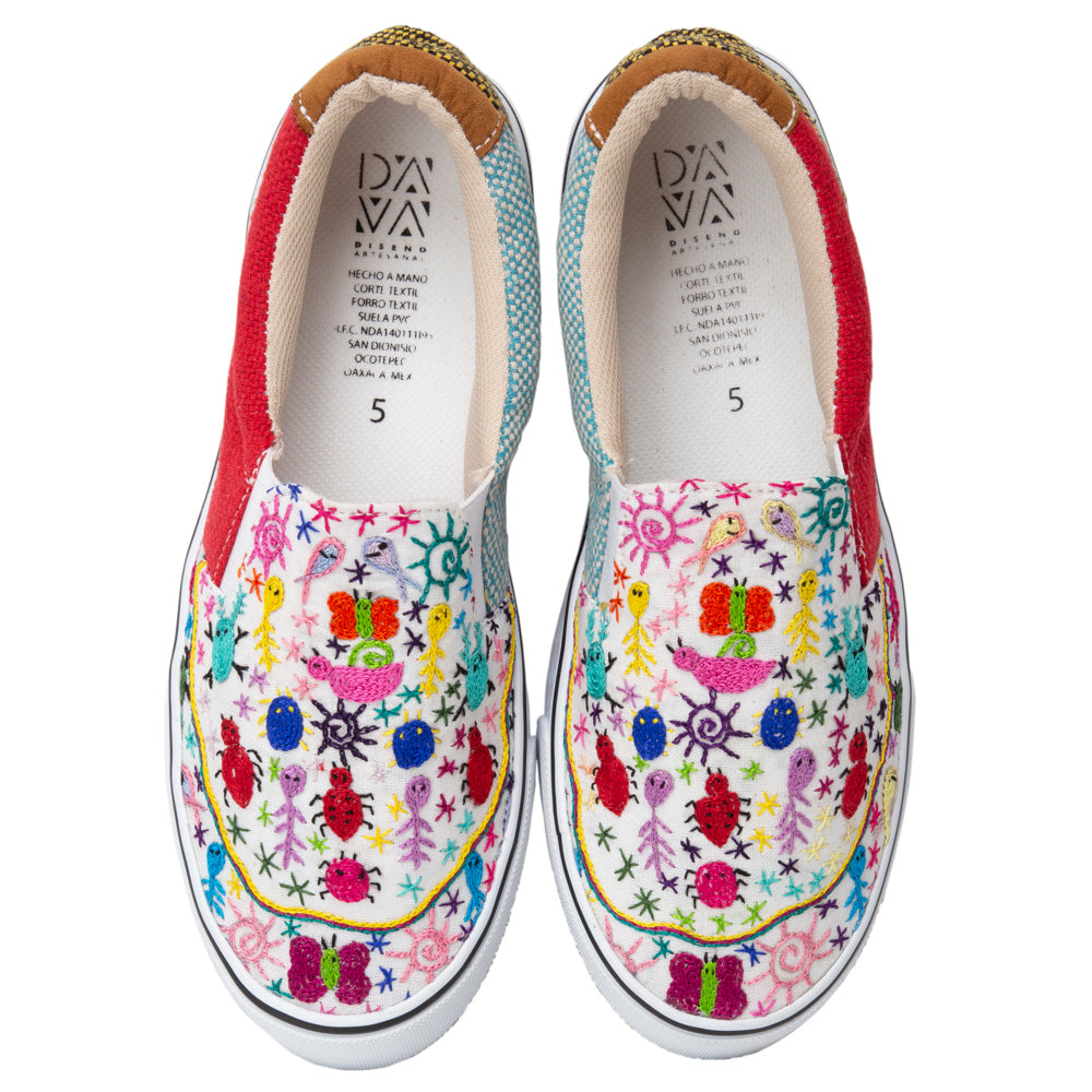 Pulguitas Embroidered Sneakers