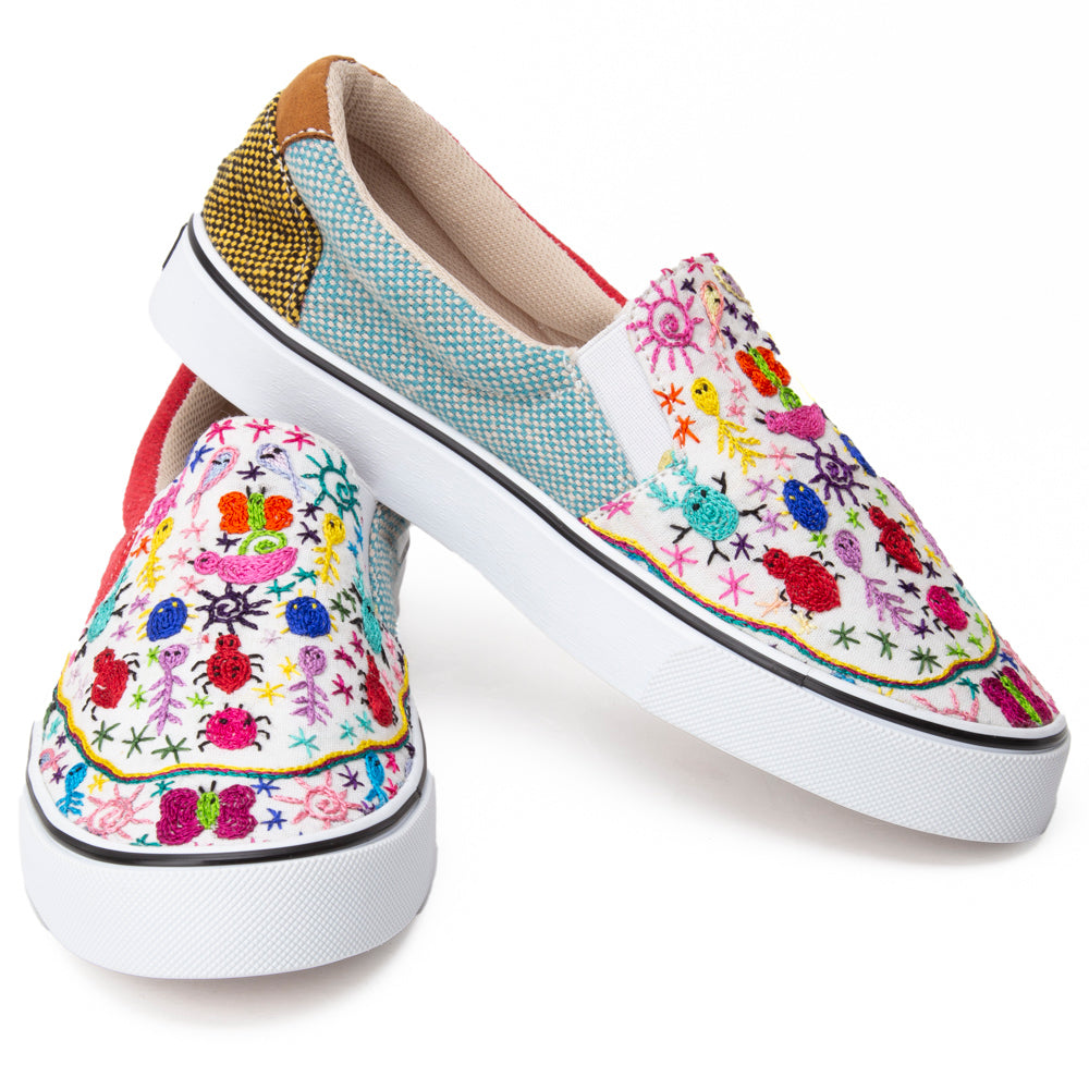 Pulguitas Embroidered Sneakers