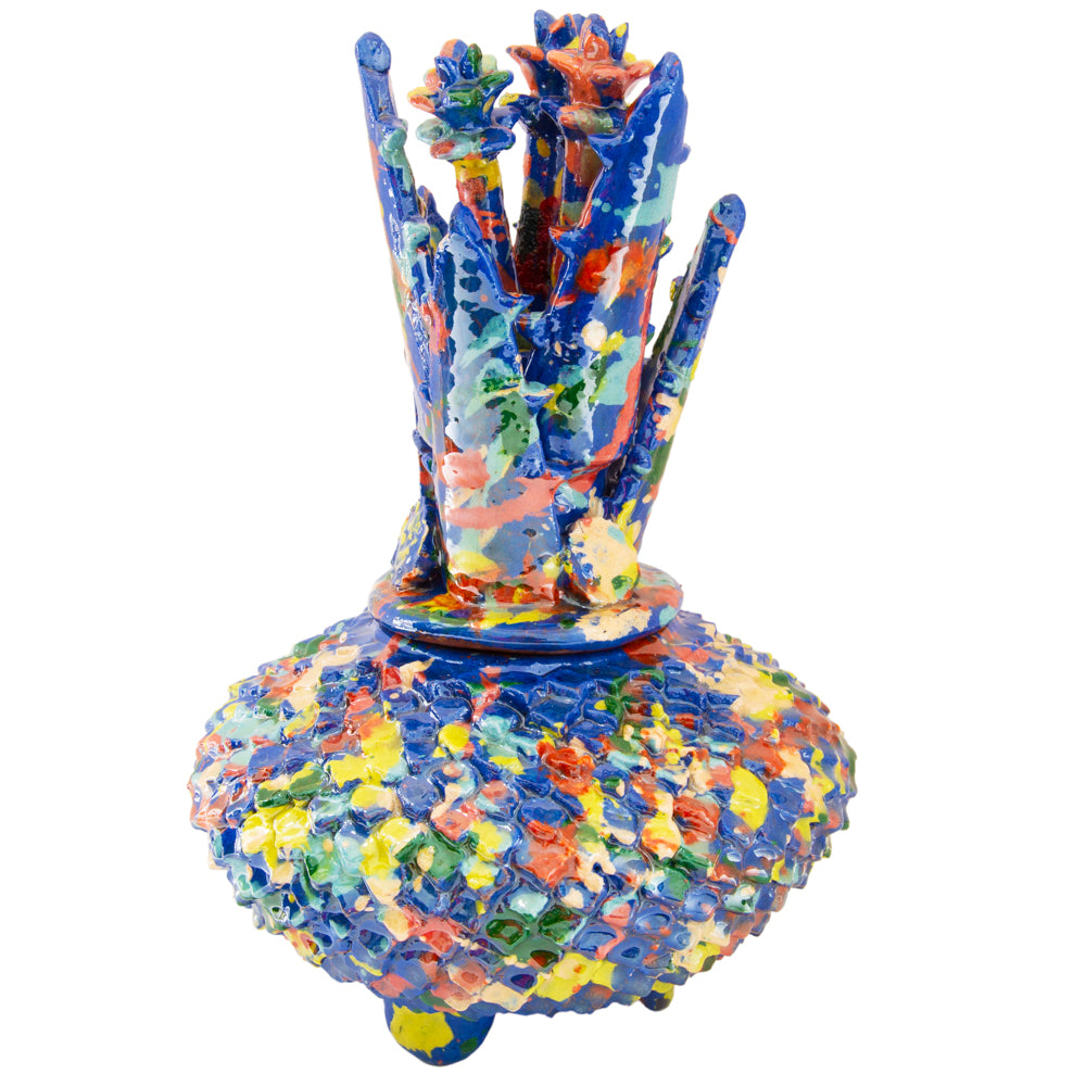 Piña Húngara Wide 10" Decorative Pineapple Sculpture