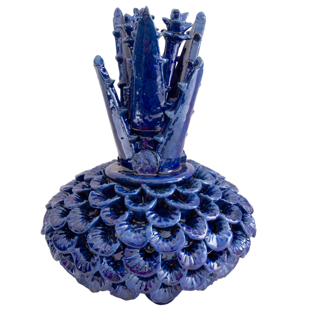 Piña Húngara Wide 10" Decorative Pineapple Sculpture