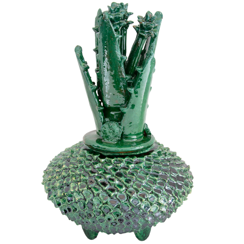 Piña Húngara Wide 10" Decorative Pineapple Sculpture