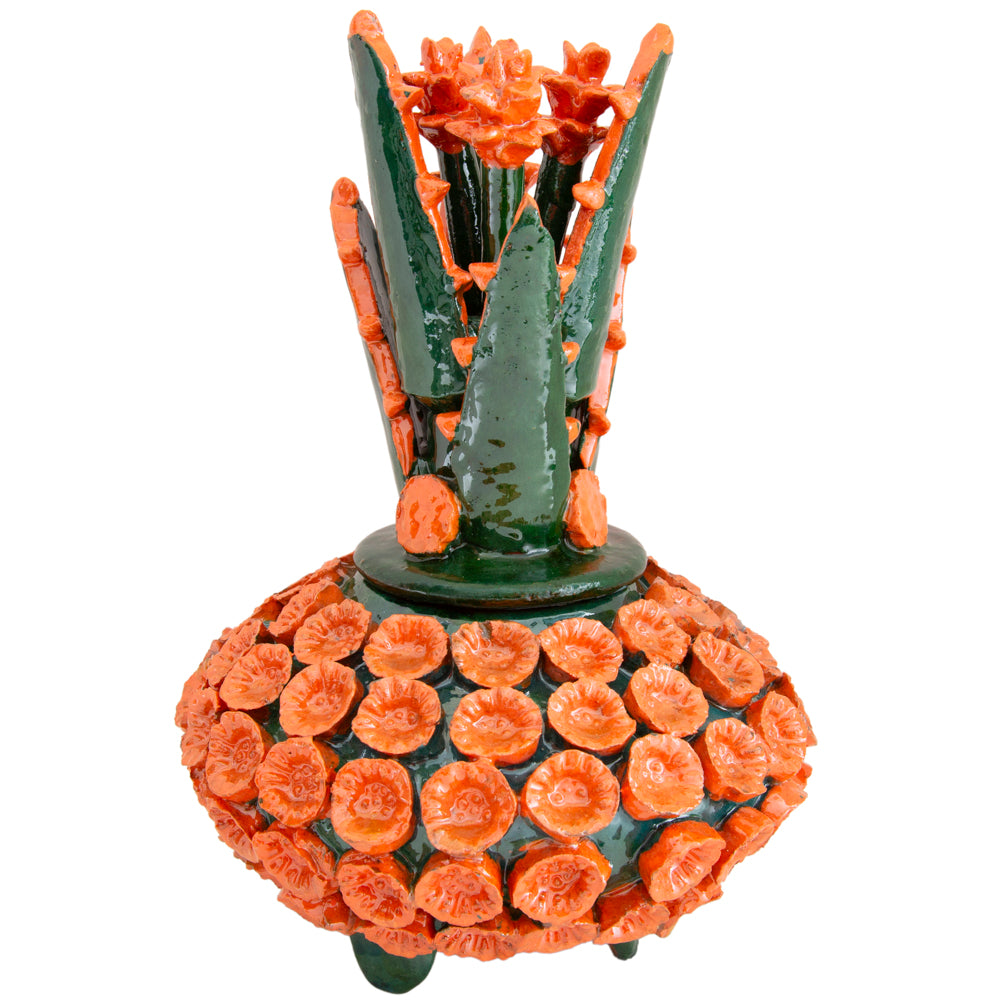 Piña Húngara Wide 10" Decorative Pineapple Sculpture