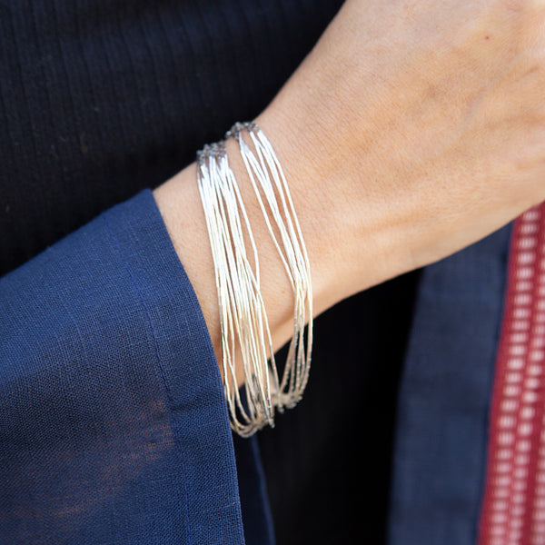 Silver-looped-