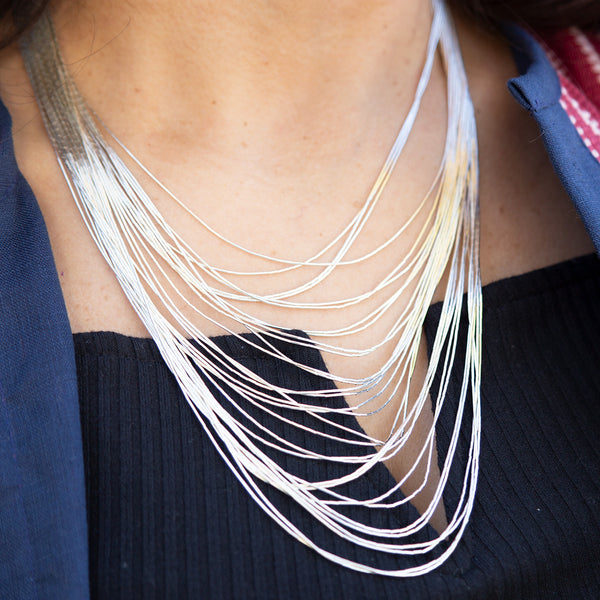 Silver-looped-