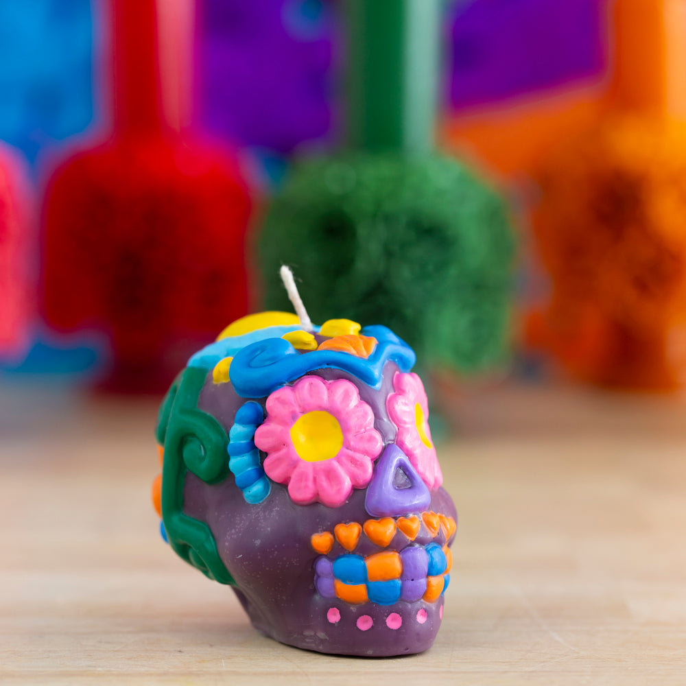 Limited Edition Sugar Skull Candle