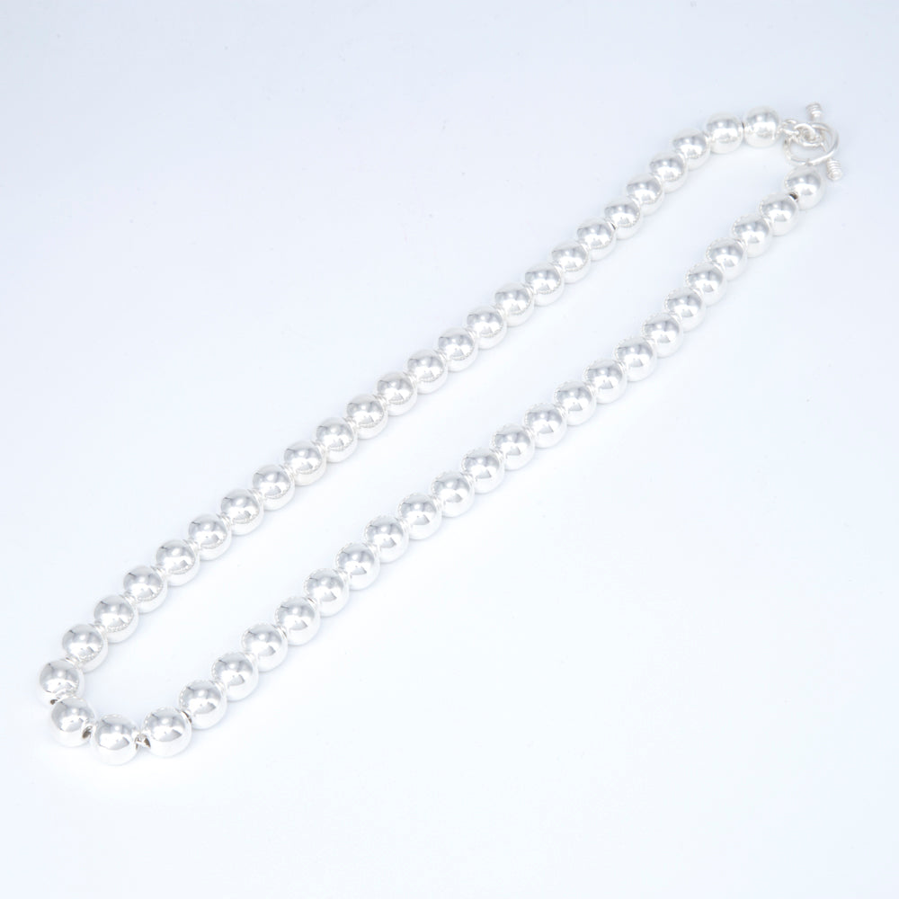 Sterling Silver Bolas Necklace