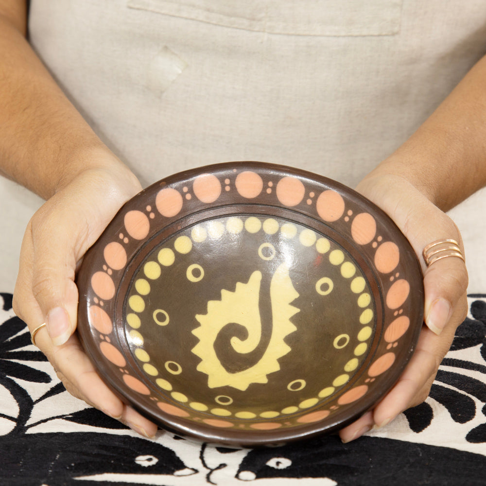 Zinapécuaro Small Ceramic Tripod Dish