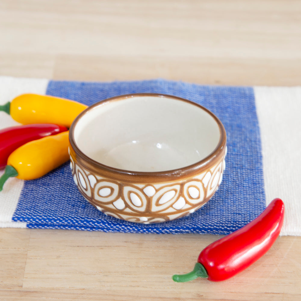 Coyoacán Hand-Painted Ceramic Mini Bowl