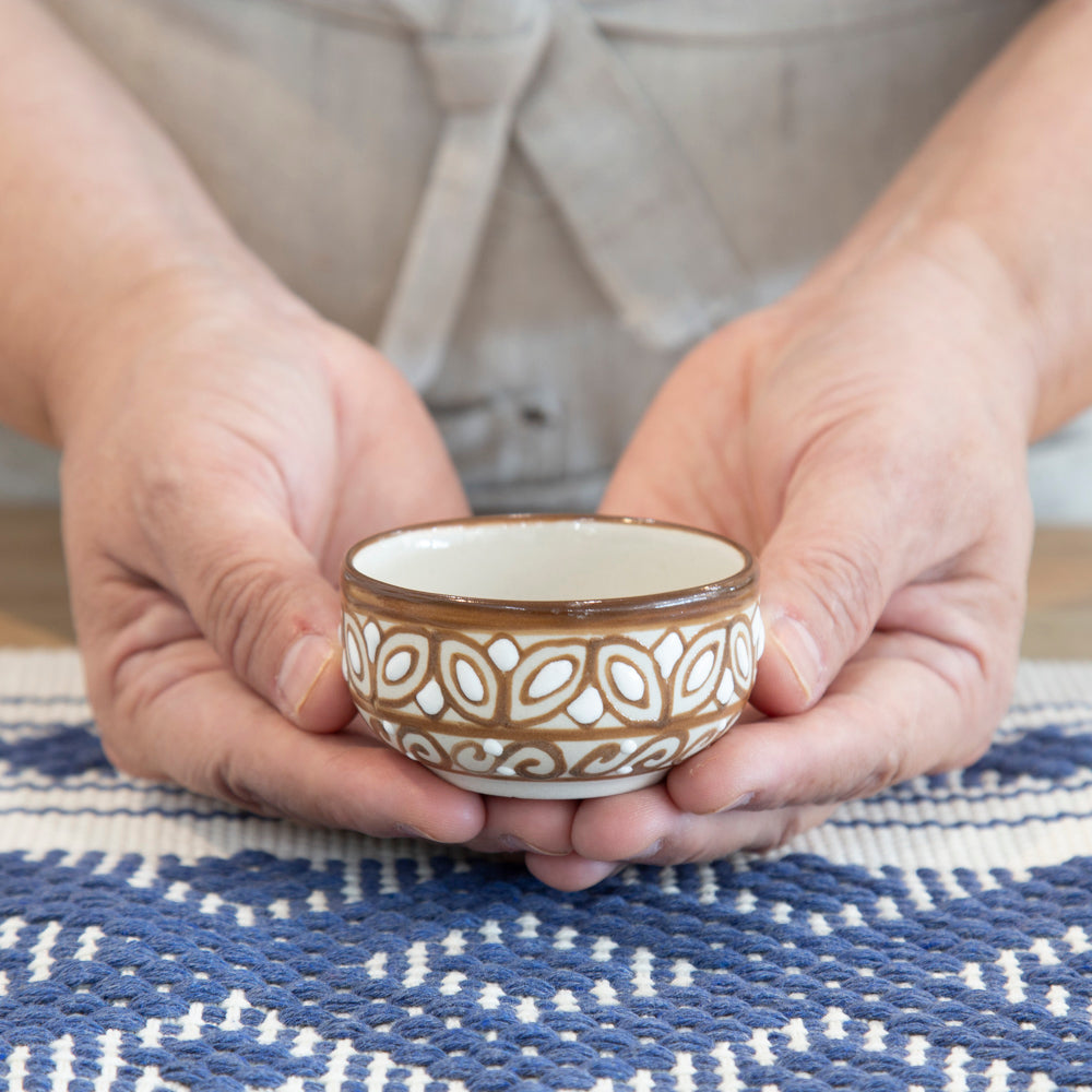Coyoacán Hand-Painted Ceramic Mini Bowl