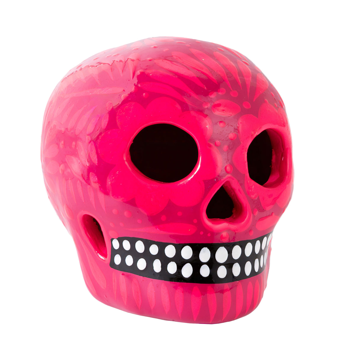 Hand Painted Clay Sugar Skull, Calaveras