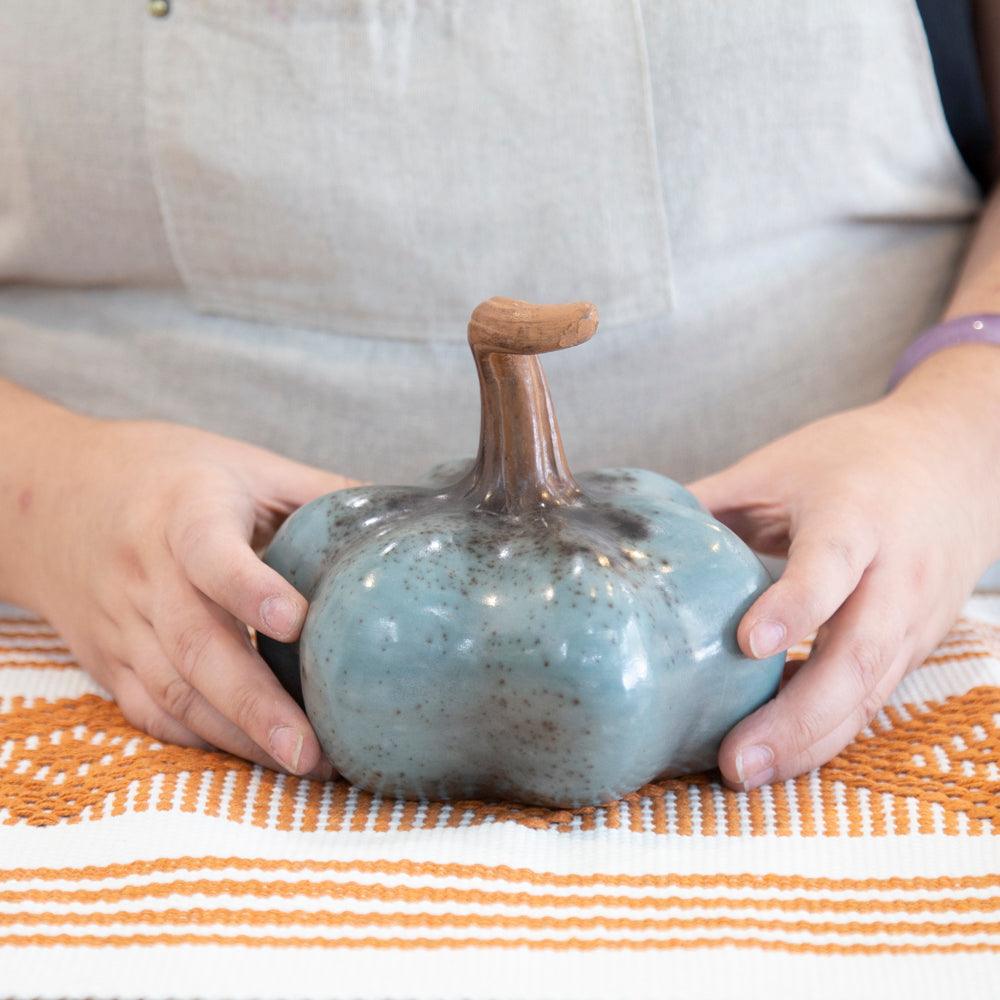 Zinepécuaro Small Clay Pumpkin