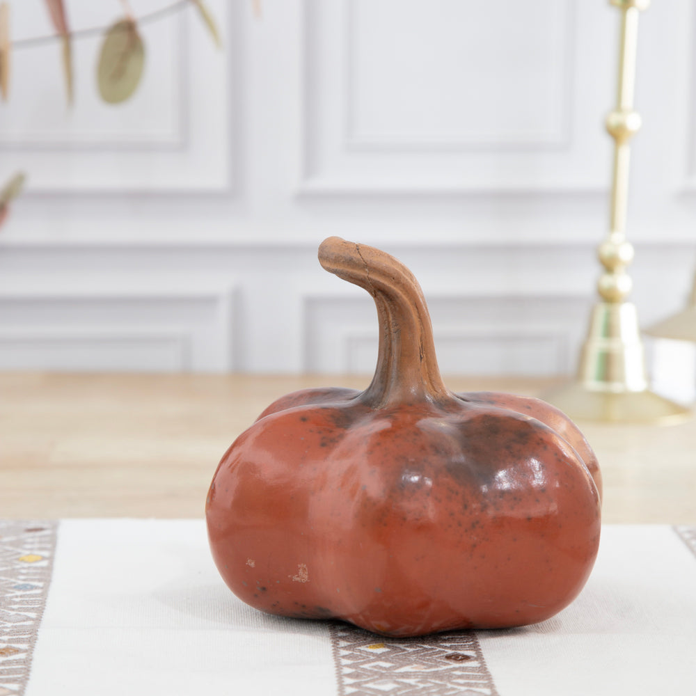 Zinepécuaro Small Clay Pumpkin
