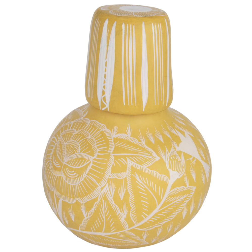Huancito Small Bird Decanter & Cup Set