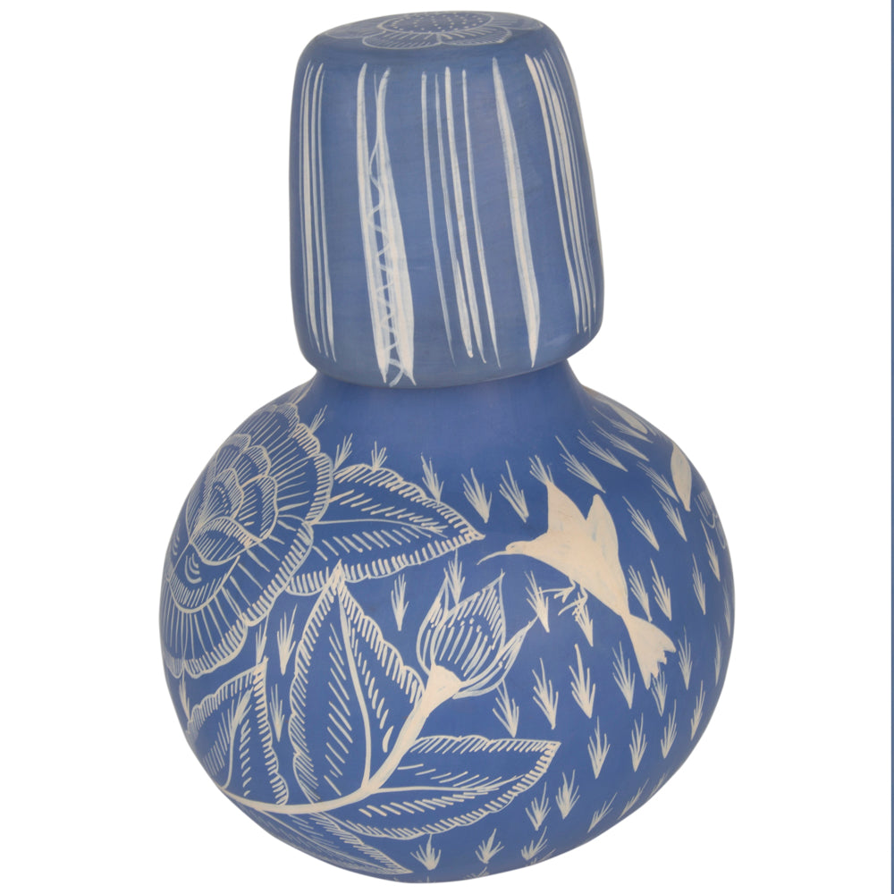Huancito Small Bird Decanter & Cup Set