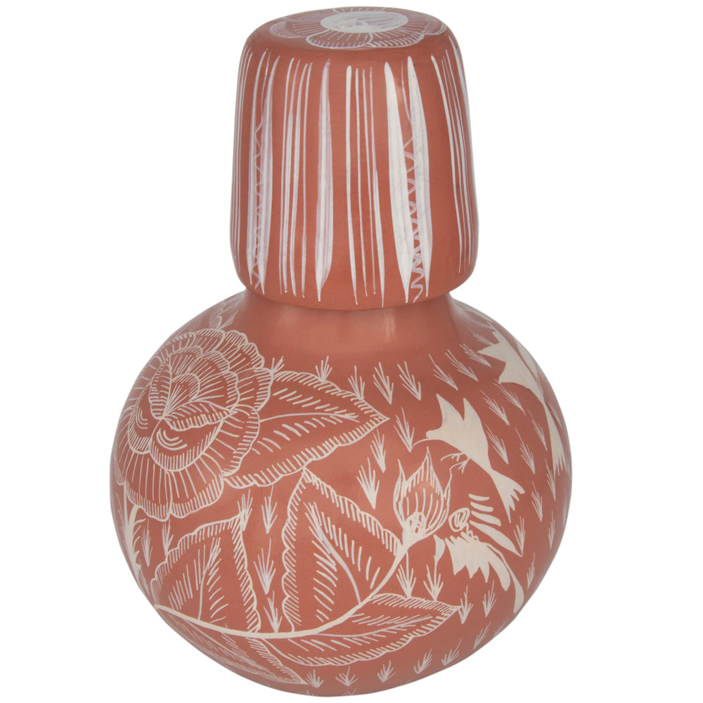 Huancito Small Bird Decanter & Cup Set